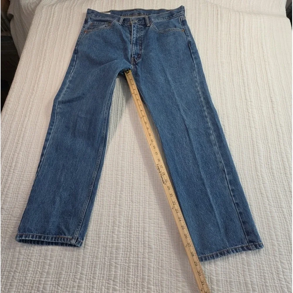 Levi's‎ 505 Jeans Men's 36x30 Med Wash 100% Cotton Straight Leg Classic Fit EUC
